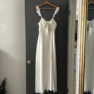 Poshmark white maxi dress